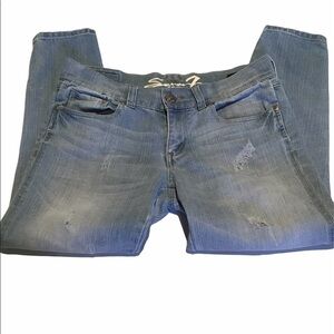 Seven7 Light Wash Skinny Easy Fit Jeans